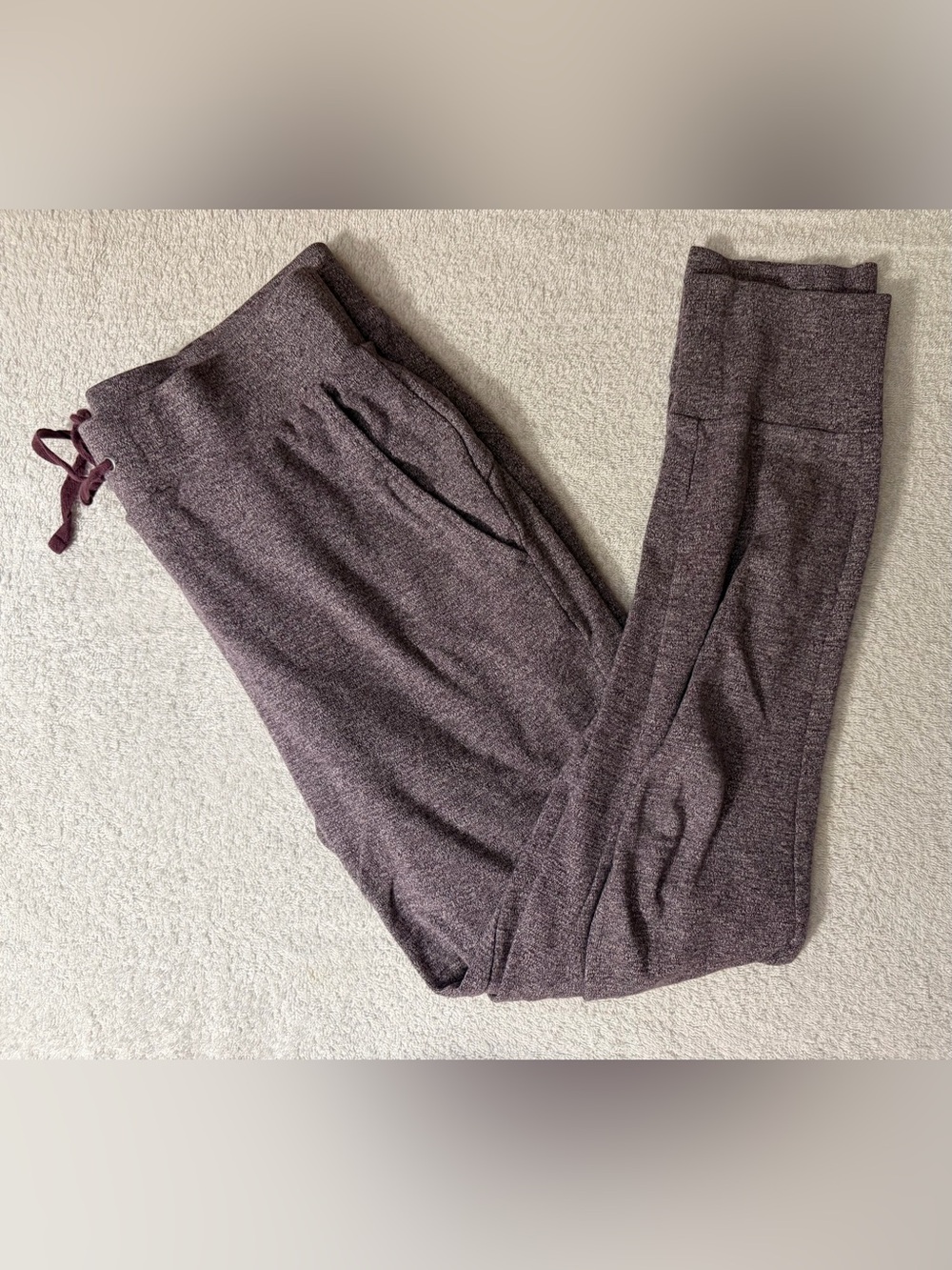 UGG Australia Clementine French Terry Joggers Heathered Plum Sweatpants 1019210